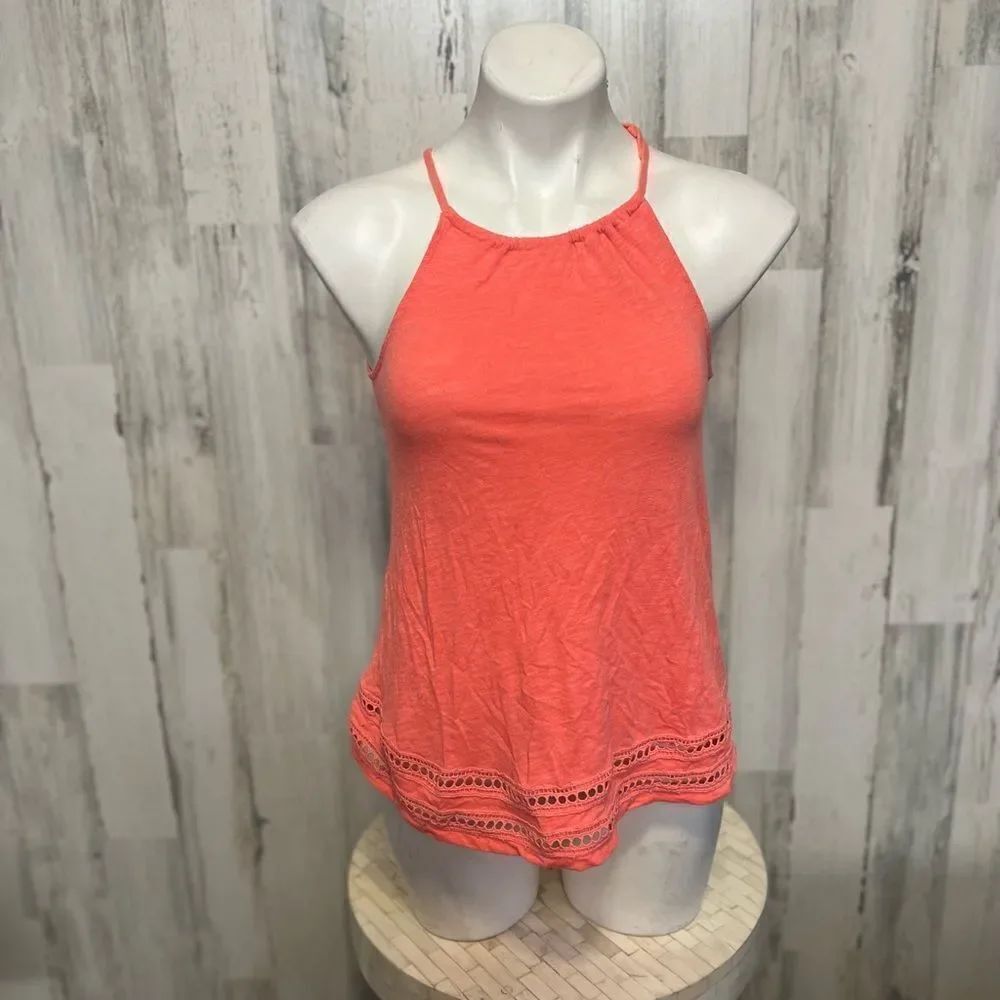 Orange tank top
